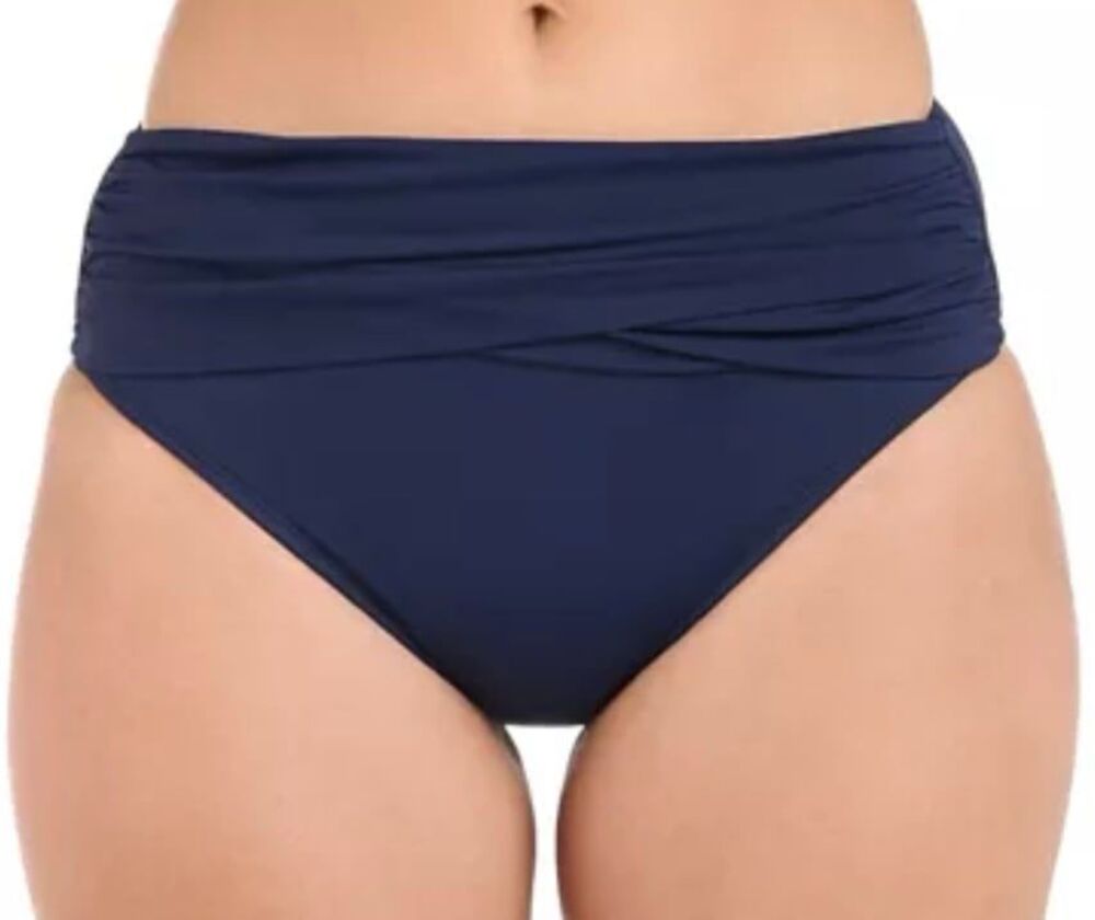 La Blanca Island Goddess Bikini Bottom Indigo Size 6 New With Tags